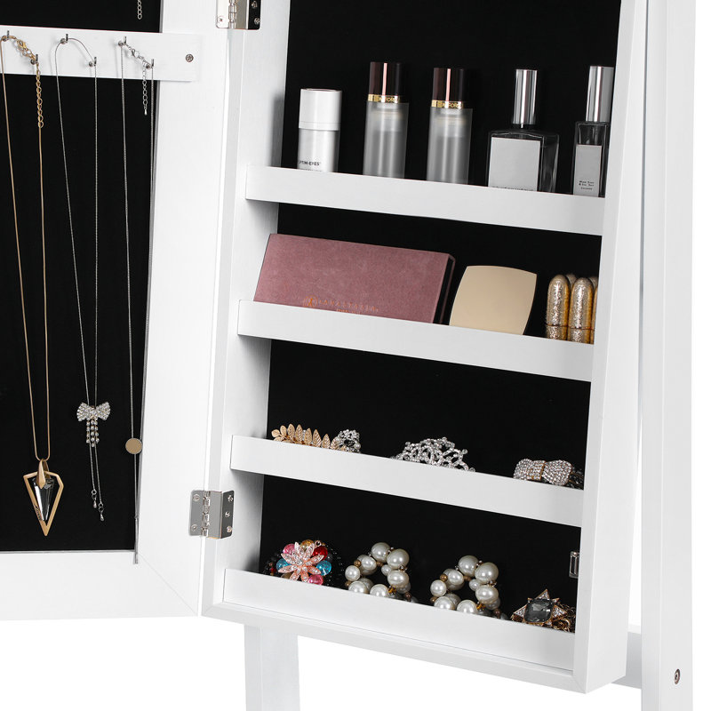 Ebern Designs Aganlane 16.2'' Wide FreeStanding Jewelry Armoire with